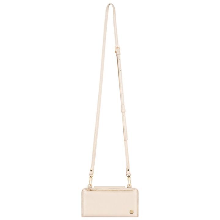 moshi SnapTo Crossbody Wallet Seashell White_1