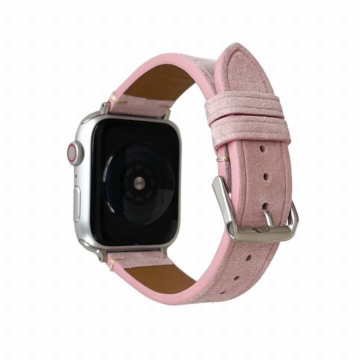 Esalta スエードバンド ムートン for Apple Watch 38/40/41mm ピンク_1