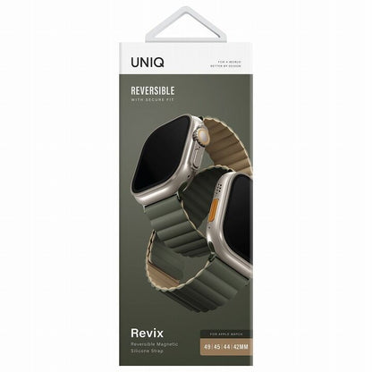 UNIQ REVIX リバーシブル マグネット Apple Watch バンド 49/45/44/42mm