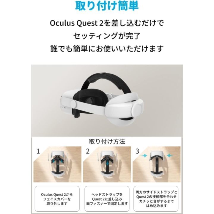 Anker 511 Head Strap For Oculus Quest 2