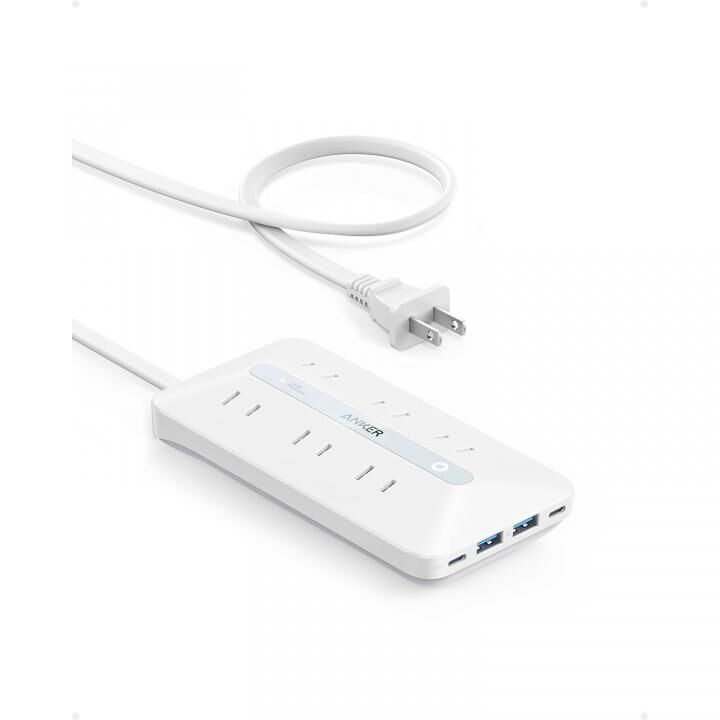 Anker USB Power Strip (10-in-1, 20W) ホワイト_1