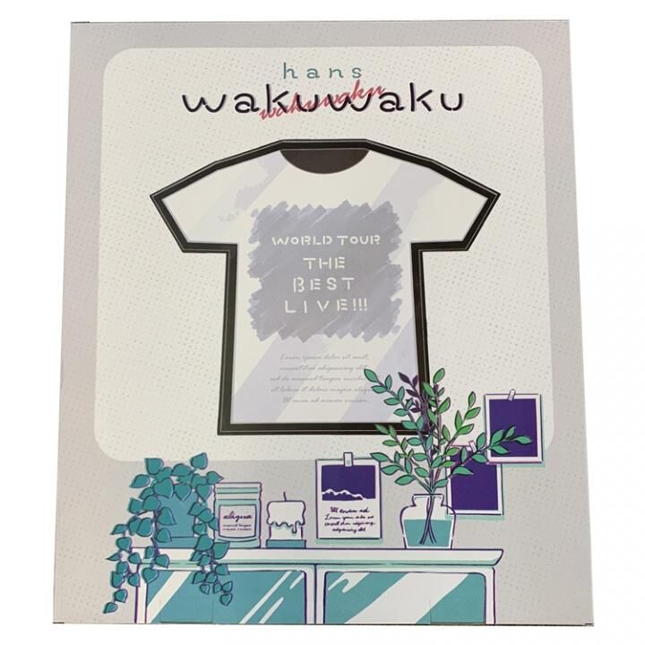 WakuWaku Tシャツ額装フレーム