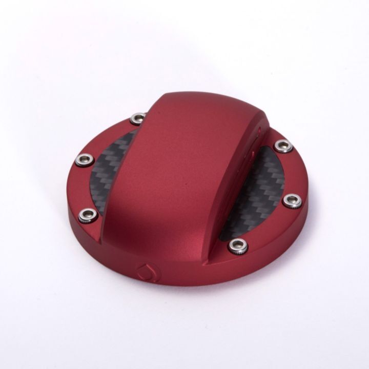 Aluminum Fuel Cap Cover for BMW /MINI レッド_1