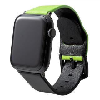 NEON Italian Genuine Leather Watchband for Apple Watch 40/38mm Neon