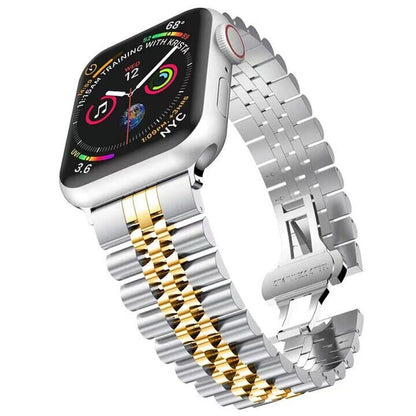 トラッフル クラシックバンド ジュビリー シルバー/ゴールド AppleWatch 38/40/41mm【10月下旬】_1