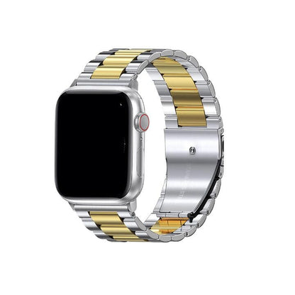 トラッフル クラシックバンド オイスター シルバー/ゴールド AppleWatch 38/40/41mm_1