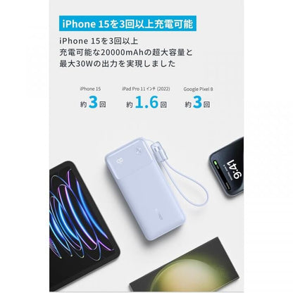 Anker Power Bank (20000mAh, 30W)