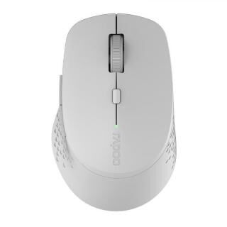 rapoo M300G Silent ライトグレイ 調節可能な高解像度 1600DPIセンサー