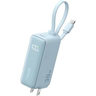 Anker Power Bank (30W, Fusion, Built-In ライトニングケーブル)