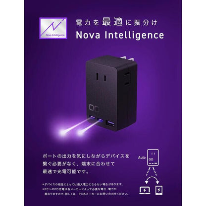 CIO Polaris CUBE WALL USB PD 65W タイプC