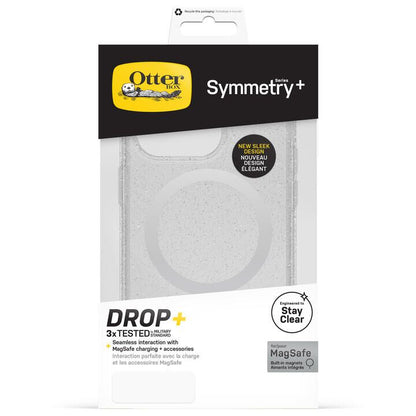 OtterBox SYMMETRY PLUS CLEAR MagSafe 耐衝撃 抗菌加工 クリア STARDUST iPhone 14 Pro