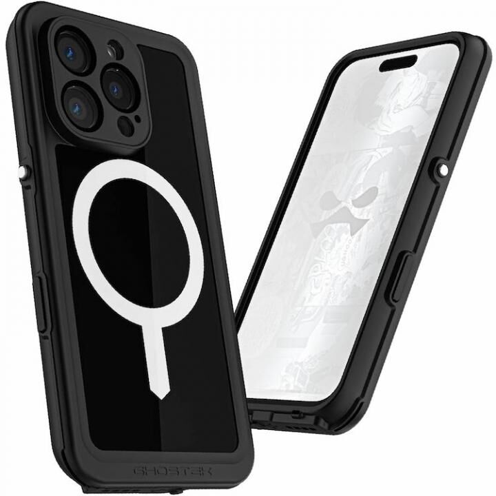 Ghostek (ゴーステック) ノーティカルスリム iPhone 16 Pro Max 360度保護 防水防塵 IP68 耐衝撃