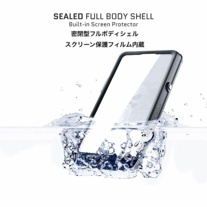 ゴーステック MagSafe対応 防水防塵耐衝撃 フルプロテクションケース ノーティカルスリム クリア iPhone 15 Pro