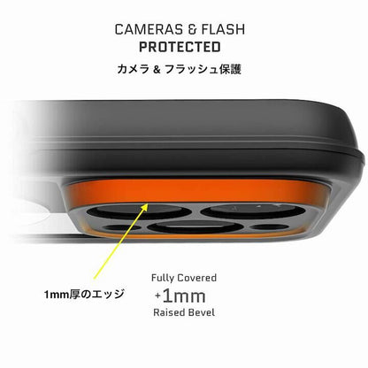 ゴーステック MagSafe対応 防水防塵耐衝撃 フルプロテクションケース ノーティカルスリム クリア iPhone 15 Pro Max