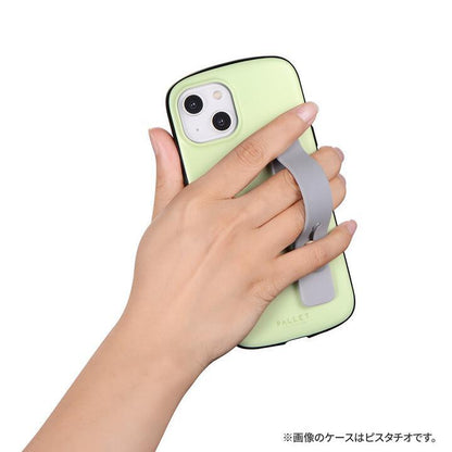 LEPLUS NEXT 超軽量・極薄・耐衝撃ハイブリッドケース PALLET AIR BAND スマホバンド付属 グレージュ iPhone 14