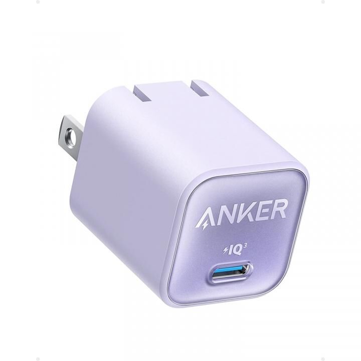 Anker 511 Charger Nano 3 30W バイオレット【10月下旬】_1