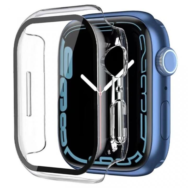 トラッフル 41mm AppleWatch 8/7用フルプロテクトカバー クリア【10月下旬】_1