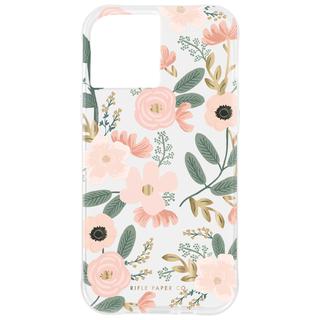 Rifle Paper Co. 抗菌・3.0m落下耐衝撃ケース Clear Garden Party Rose iPhone 12 Pro Max