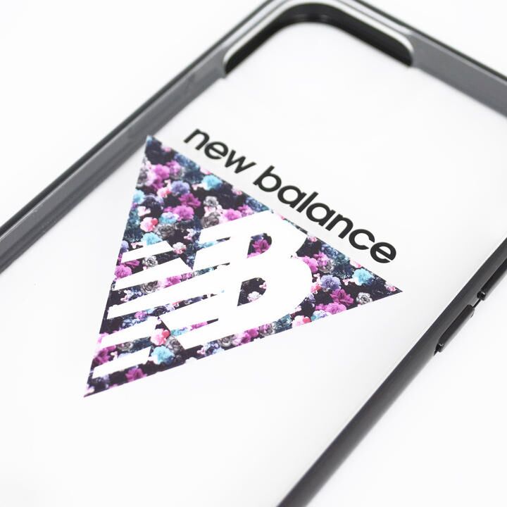 New Balance クリアケース/トライアングル/フラワー柄 iPhone 12/iPhone 12 Pro