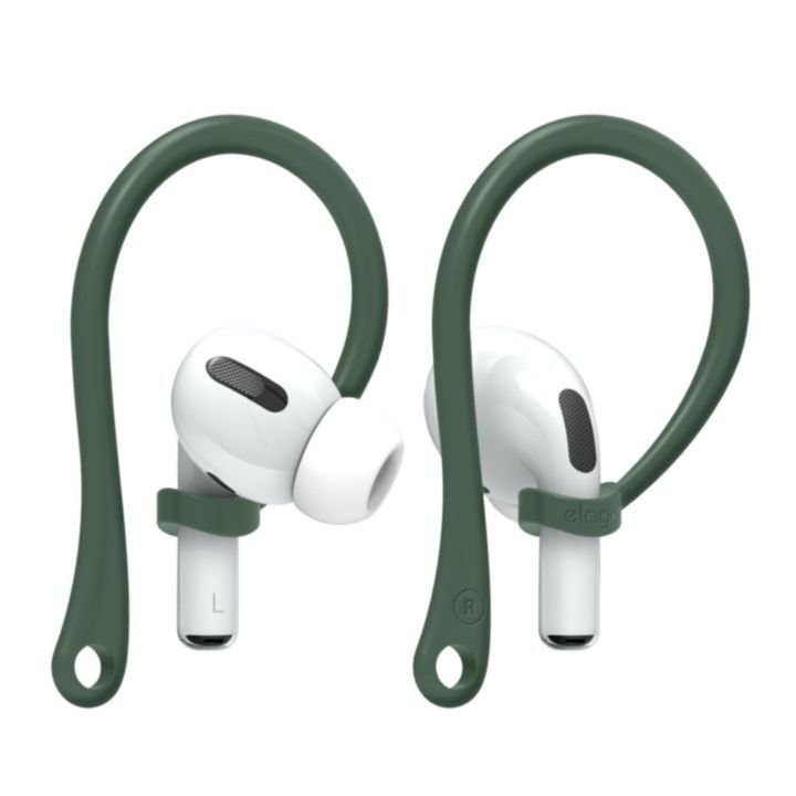 elago EARHOOKS for AirPods Pro Midnight Green_1