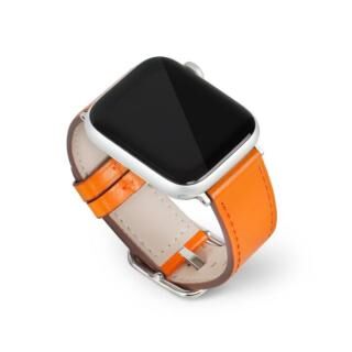 EGARDEN スクエアバックル本革バンド Apple Watch 49/45/44/42mm