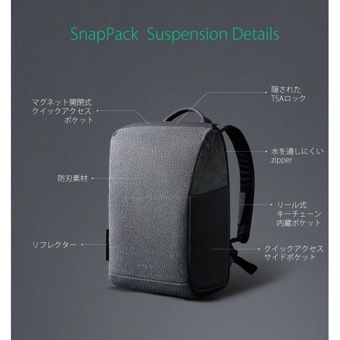 KORIN DESIGN SNAPPACK