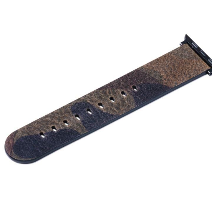 GRAMAS CAMO Italian Genuine Leather Watchband 41/40/38mm ORG