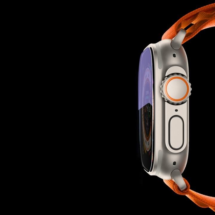 トラッフル 液晶保護サファイアガラス for AppleWatch Ultra / Ultra 2 (49mm)