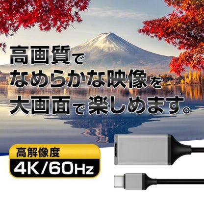 INOVA USB Type-C to HDMI変換ケーブル