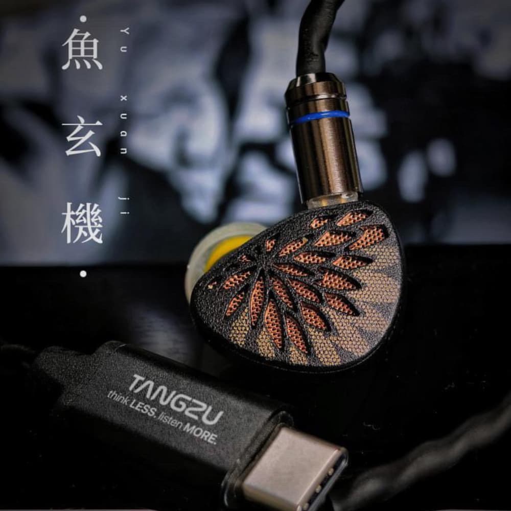 TANGZU Yu Xuan Ji 魚玄機 トポロジーダイナミックドライバー搭載 セミオープン オープンバック カナル型 開放型 ハイエンド HiFi IEM インイヤーモニターイヤホン リケーブル可能 脱着式 0.78mm 2PIN (Type-C)