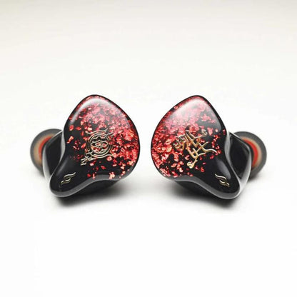 TANGZU NEZHA 哪吒 ハイブリッド 6BA+1EST ハイエンド HiFi IEM インイヤーモニターイヤホン 高純度8N品質 4芯銀メッキ単結晶銅OCC リケーブル可能 脱着式 0.78mm 2PIN Q-IAOクロスオーバーテクノロジー